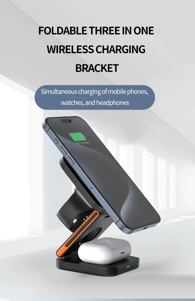 3 in 1 Foldable Charging Station