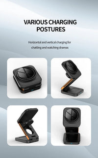 3 in 1 Foldable Charging Station
