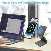 Foldable Magnetic Station 3 in 1