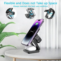Foldable Magnetic Station 3 in 1