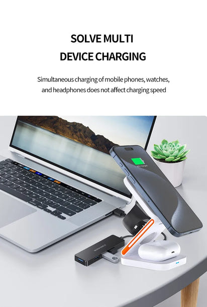 3 in 1 Foldable Charging Station