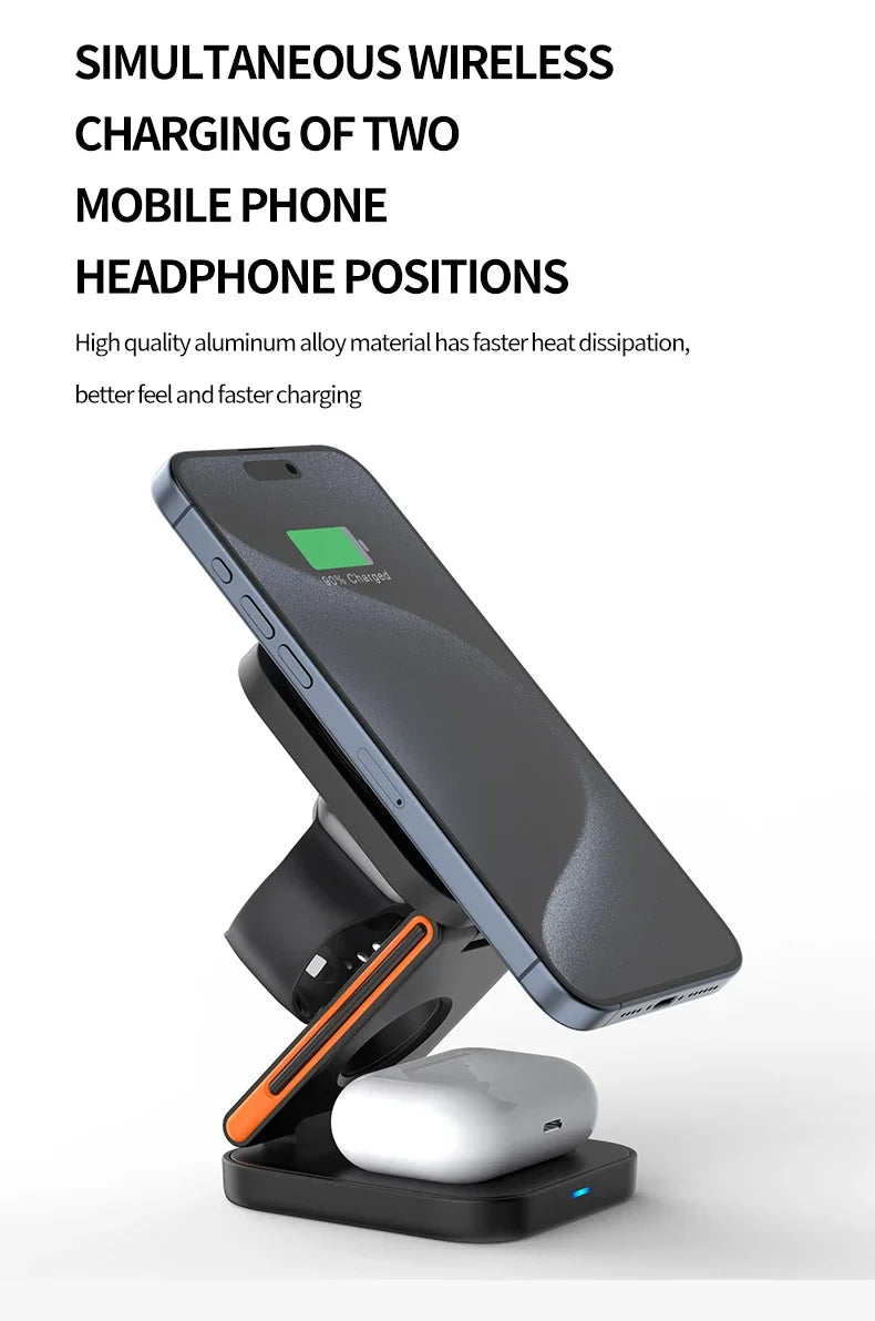 3 in 1 Foldable Charging Station